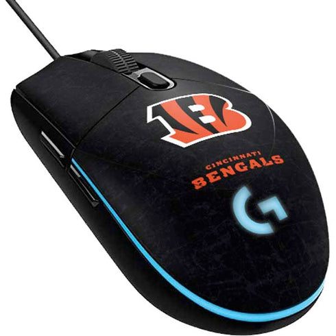 NFL Cincinnati Bengals - Distressed G203 Prodigy RGB Wired Gaming Mouse Skin